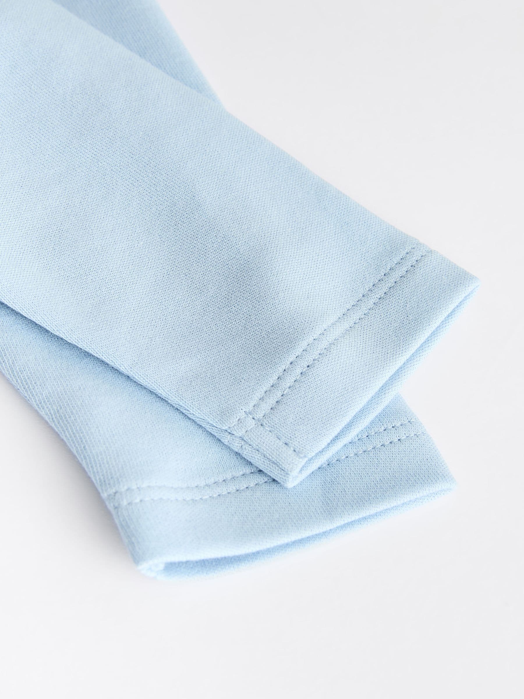 Blauw - Rompertjes met lange mouwen