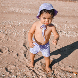 UV Zwemshort lila sea star