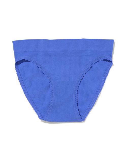 culotte femme sans couture bleu cobalt