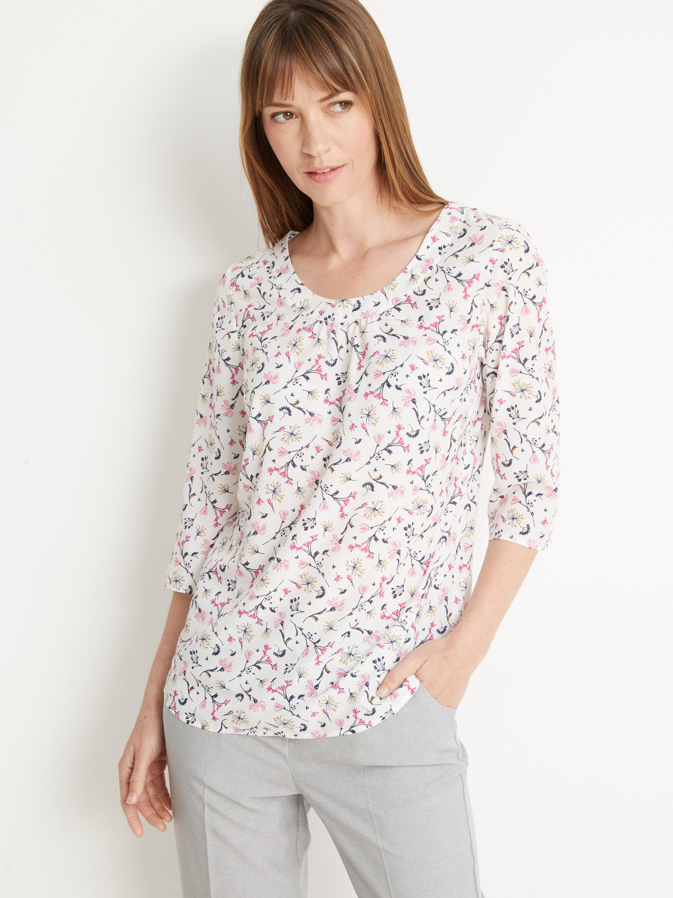 Blouse en microfibre