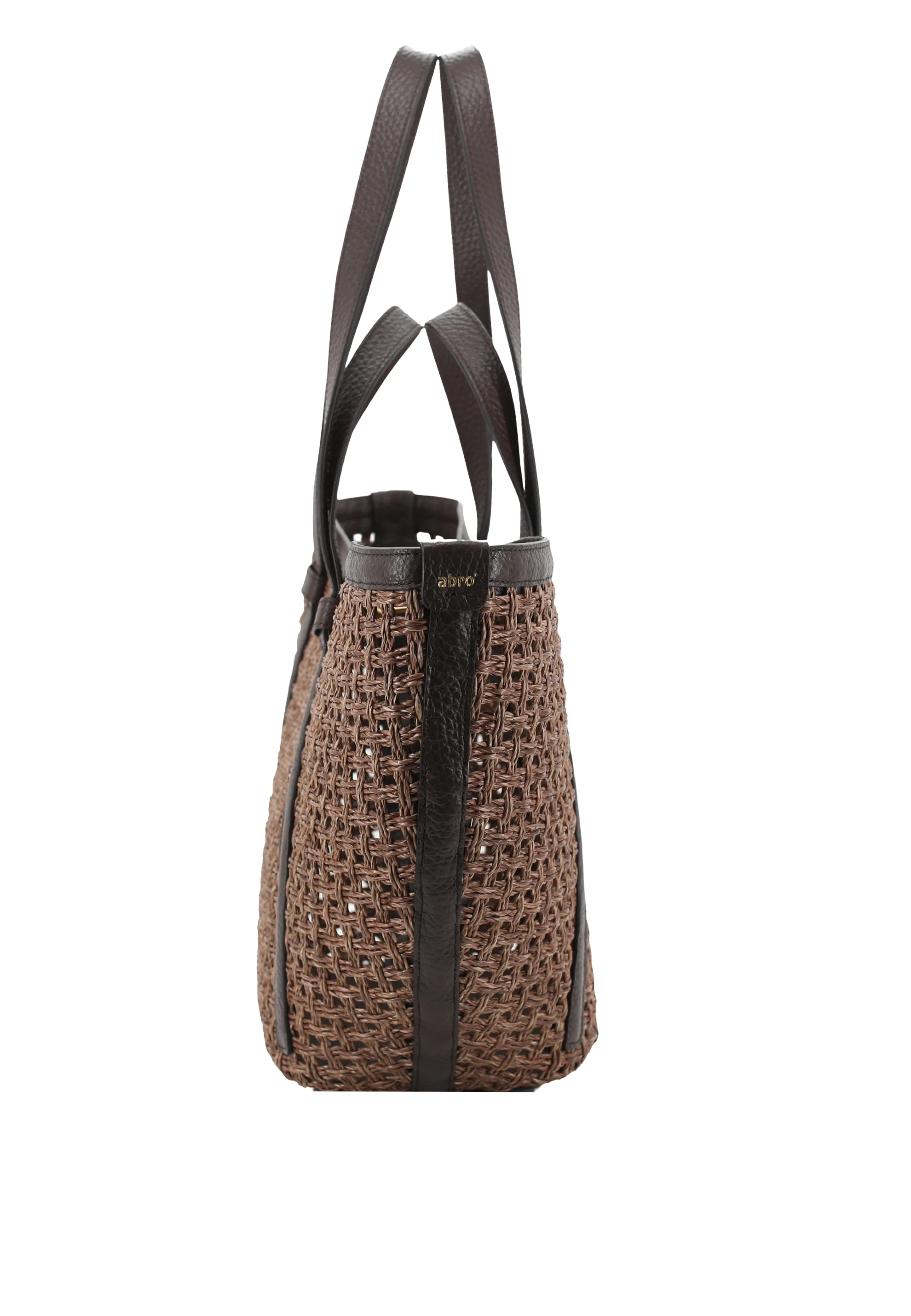 Shopper COSMO large Raffia/leather Standard