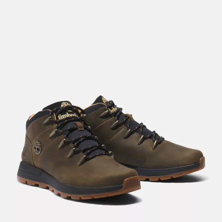 Chukka Sprint Trekker Masculina na cor Verde Escuro