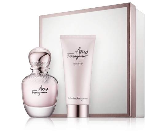Salvatore Ferragamo Amo Ferragamo Set mit Body Lotion 30ml-30ml
