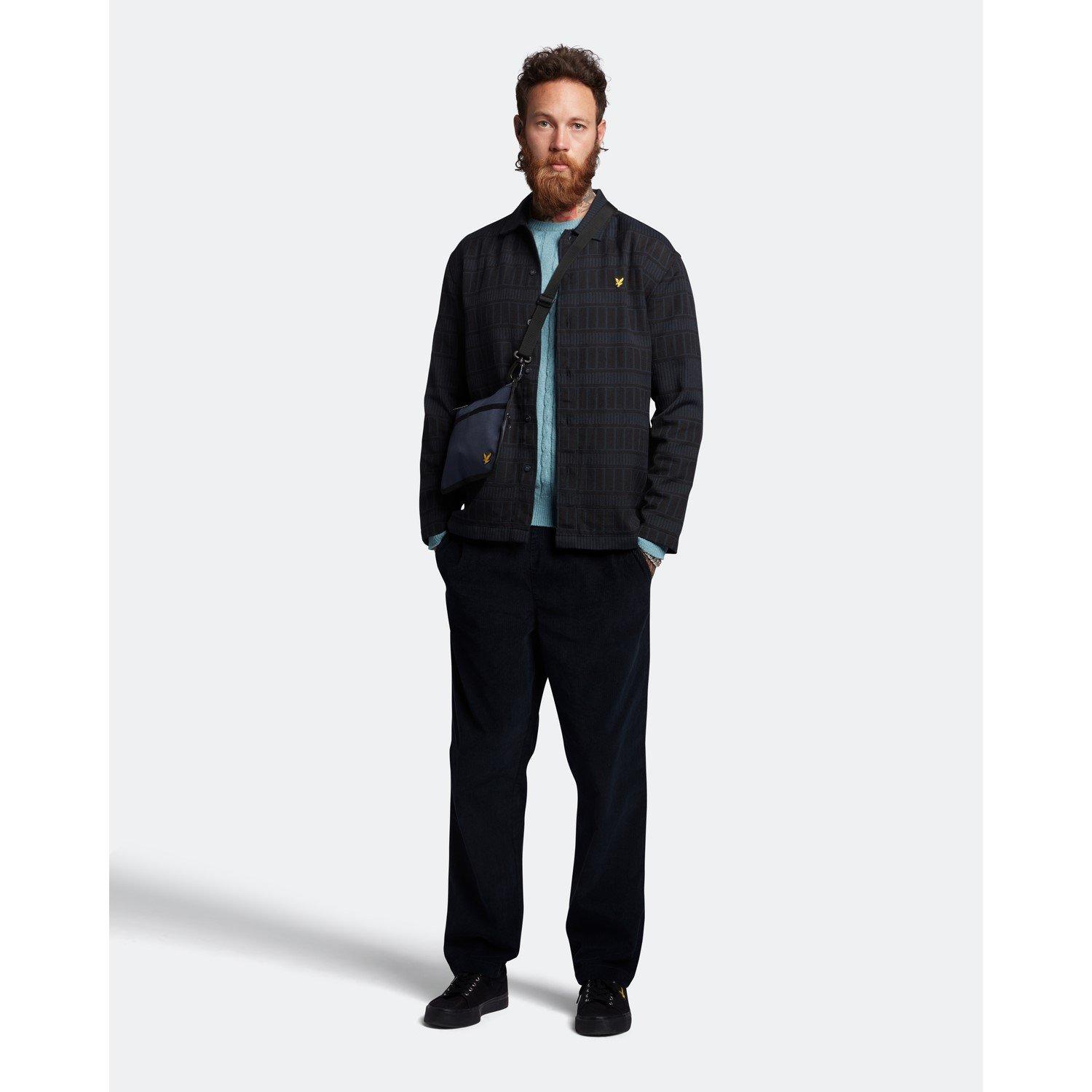 Lyle and Scott Lyle and Scott Grid Overshirt Mens