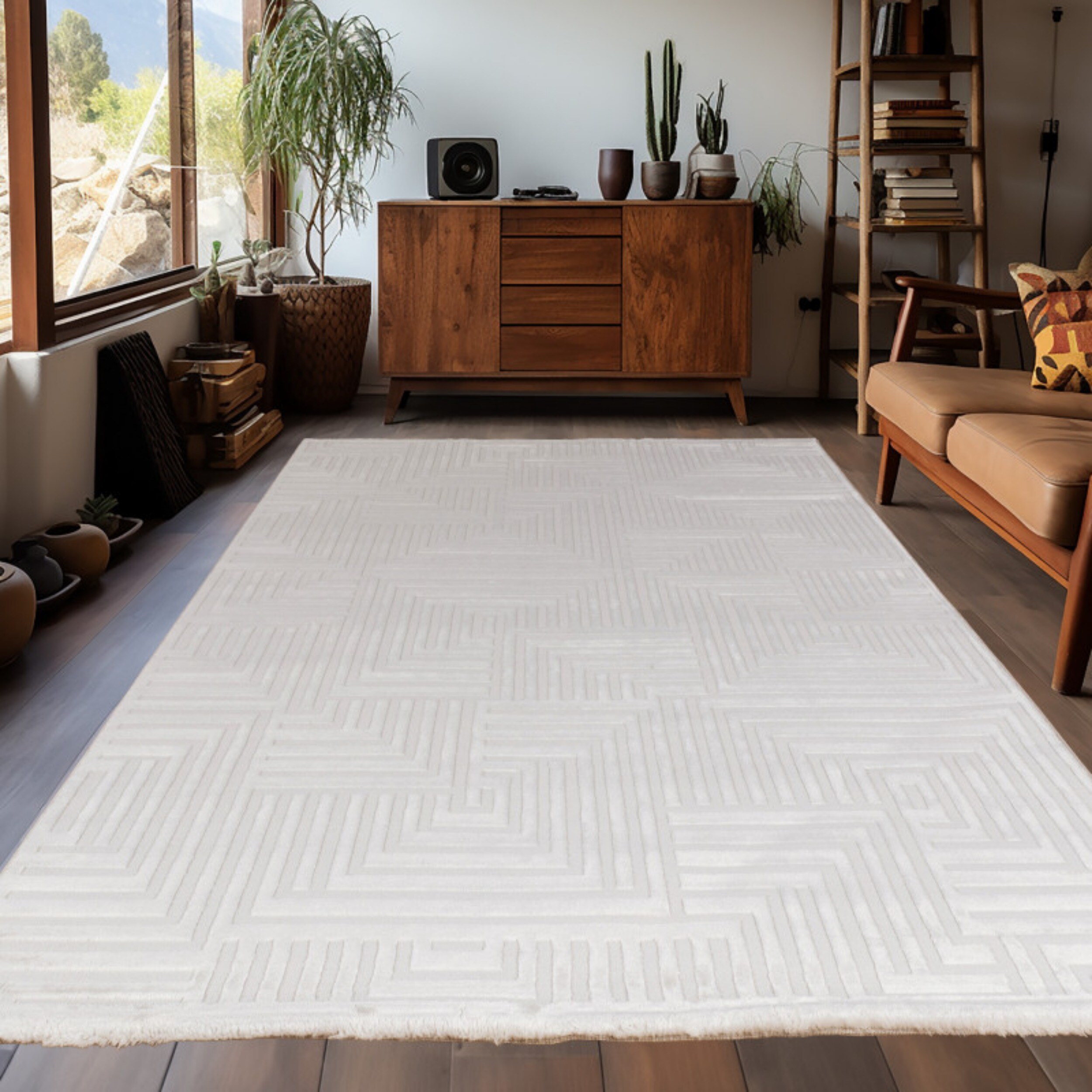 Moderne Vintage Teppiche für dein Wohnzimmer - stilvoll und gemütlich, Waschbar