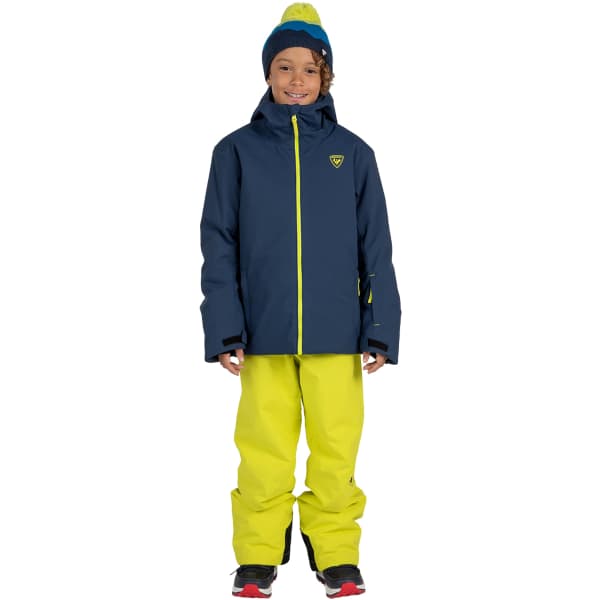 Veste de ski ROSSIGNOL JR STRAWPILE JKT DARK NAVY