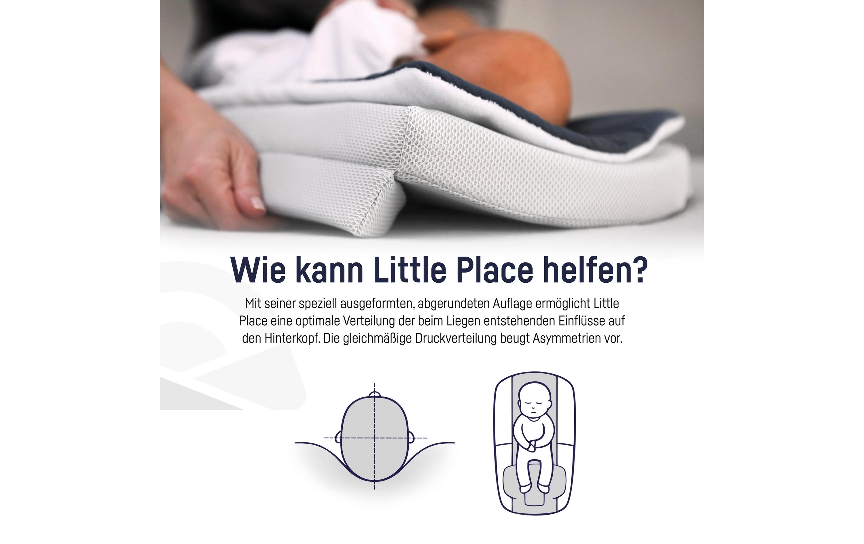 Liegehilfe Little Place System 43 x 73 cm<br>Innovatives Lagerungssystem Little Place