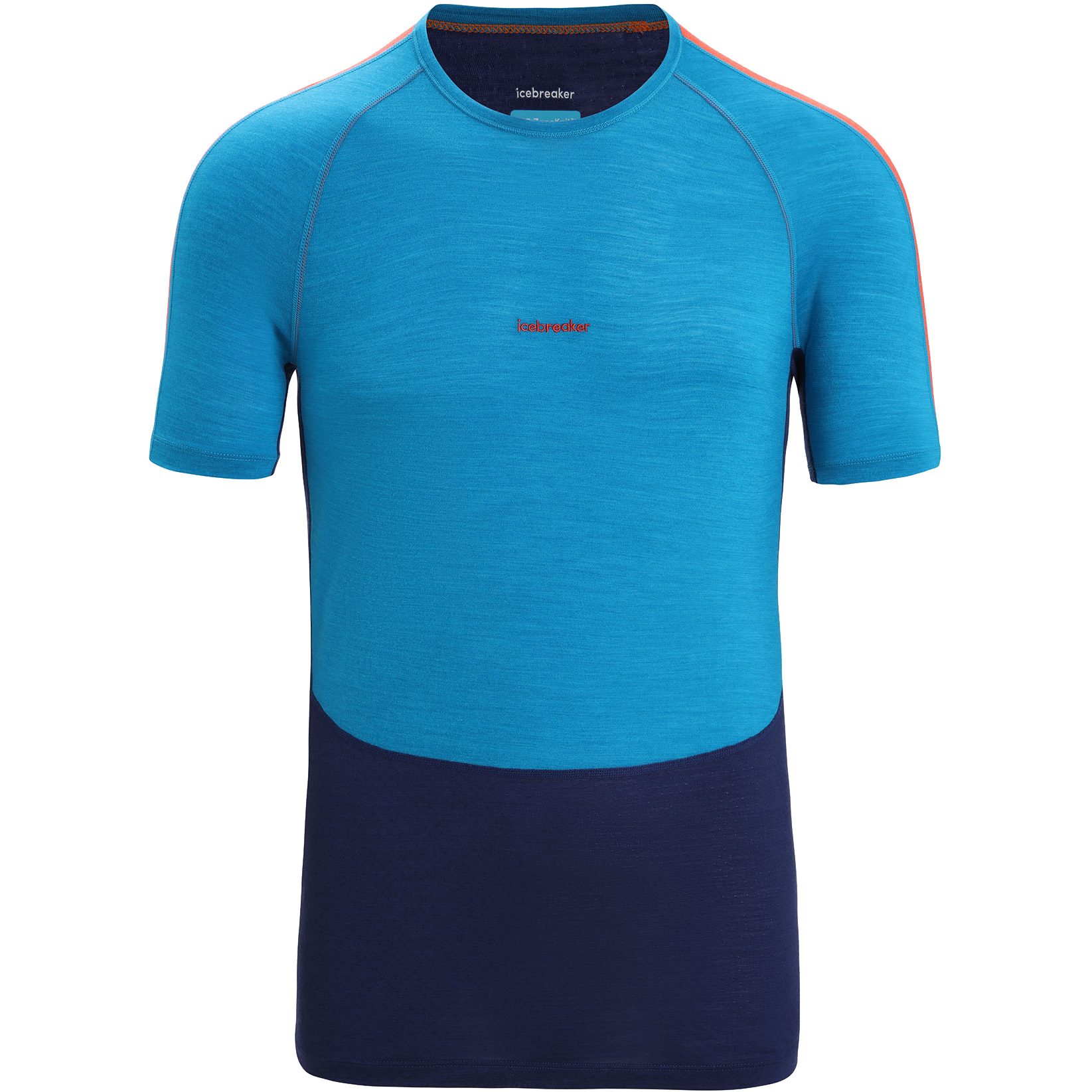 Icebreaker 125 ZoneKnit™ T-Shirt Herren geo blue
