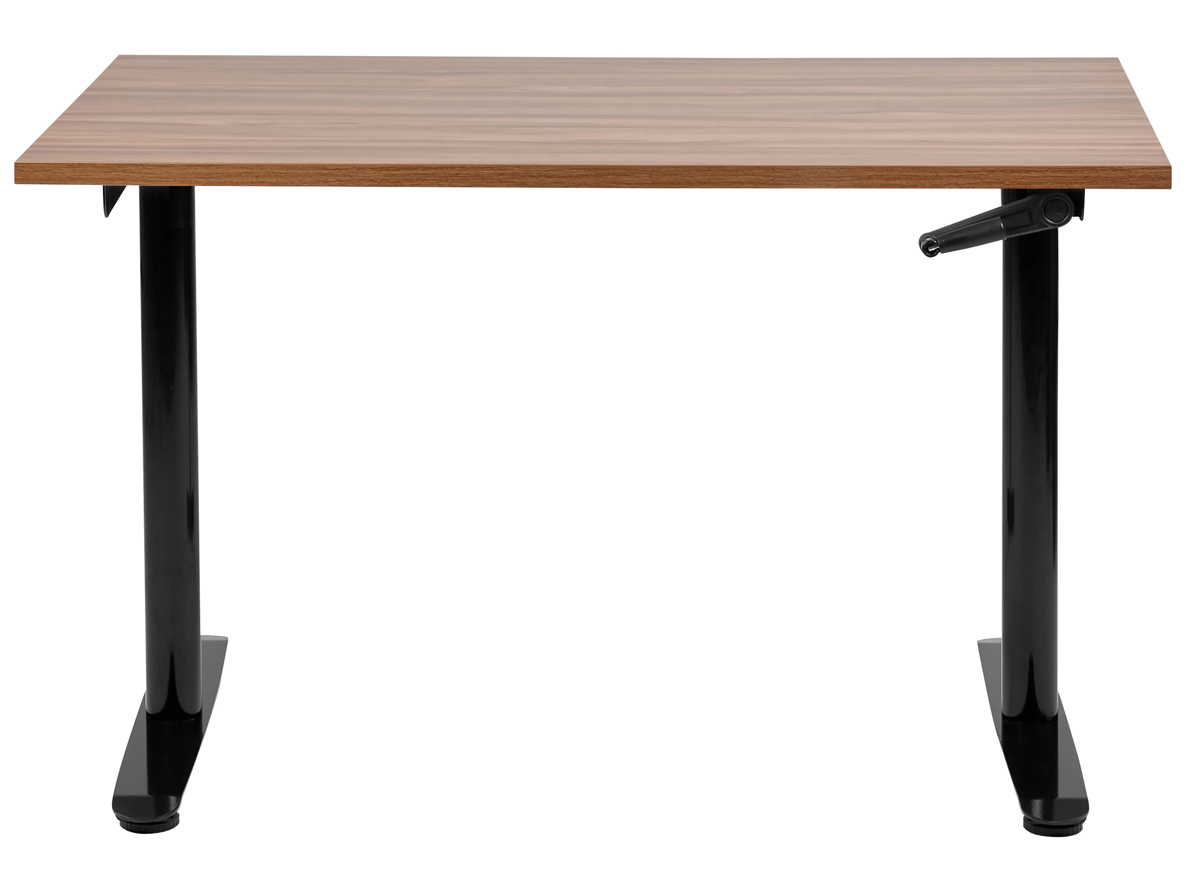 Handmatig verstelbaar sta-bureau DESTINAS Bruin/zwart 120 cm 72 cm