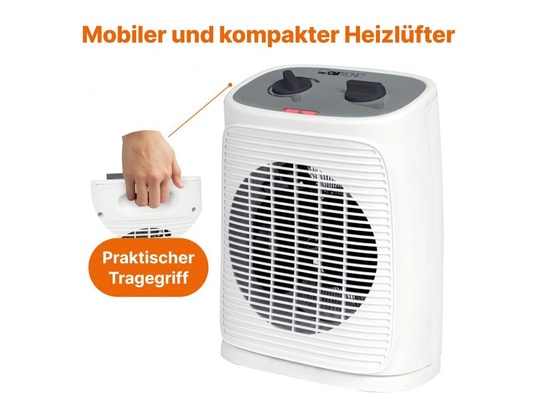 CLATRONIC - Radiateur soufflant Chauffage soufflant oscillant hl3800
