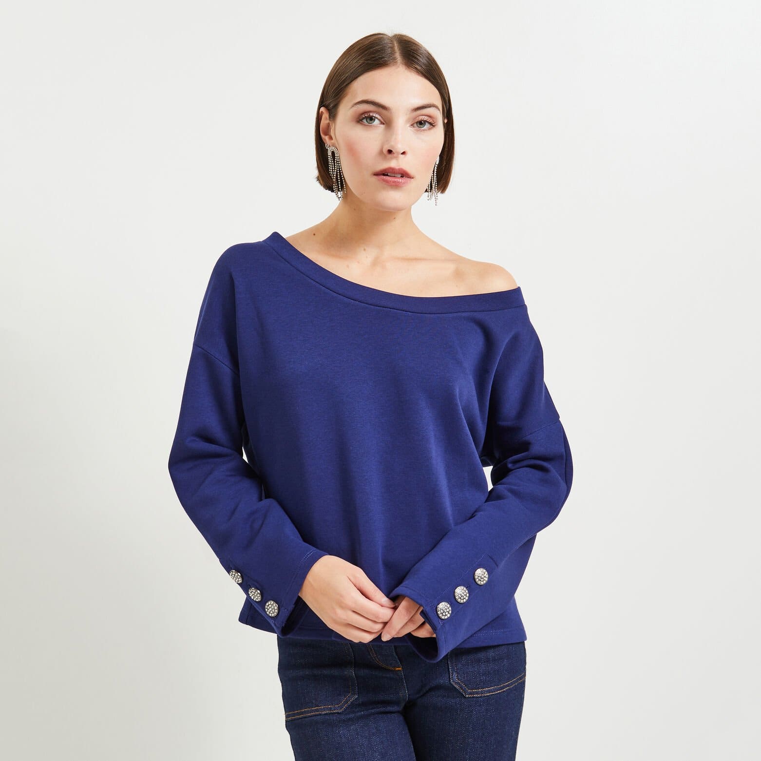 Sweat oversized femme