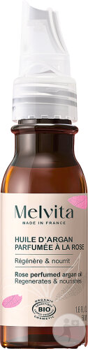 Melvita Huile Argan Parfumée Rose 50ml