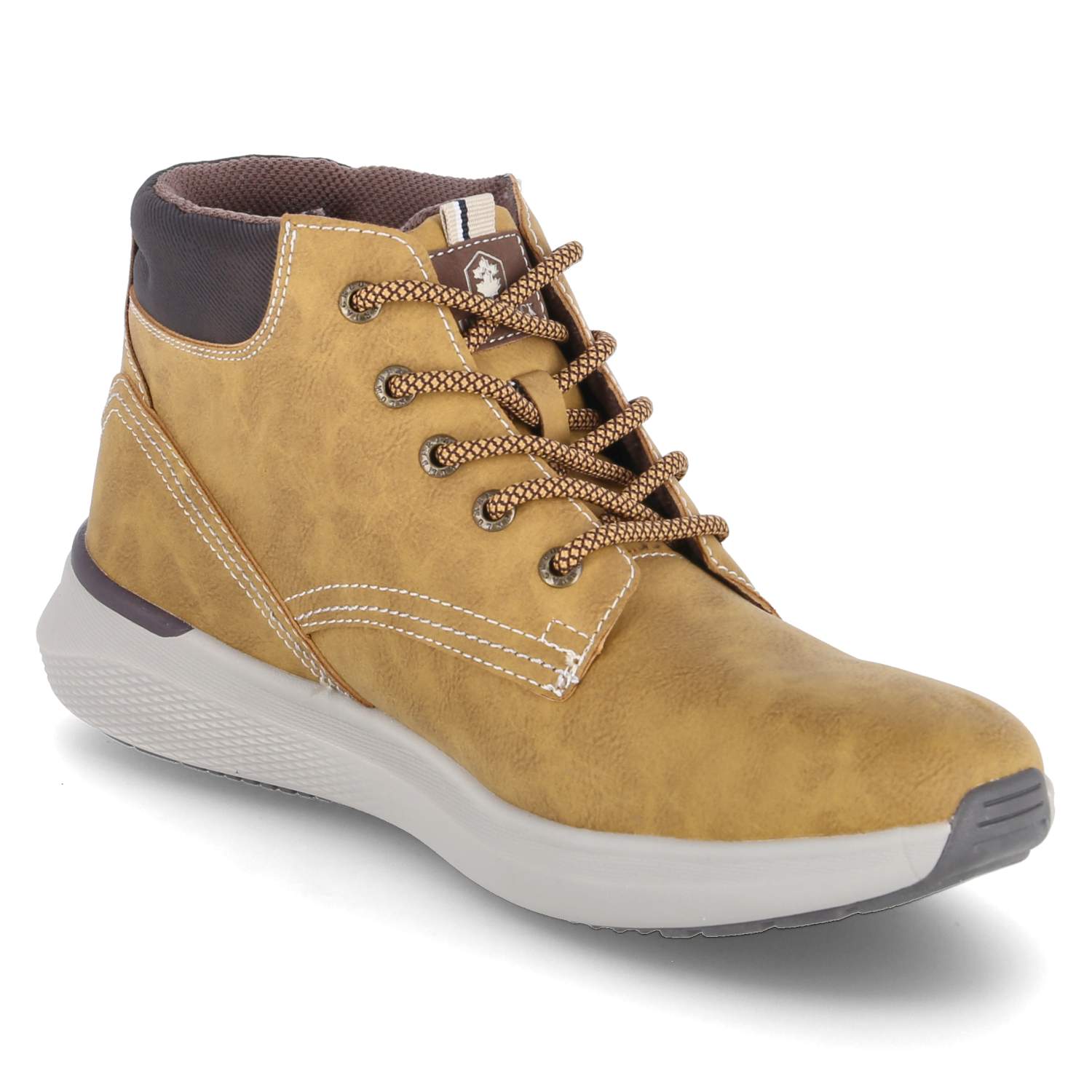 Lumberjack Schnürboots NEIL - yellow/dk brown