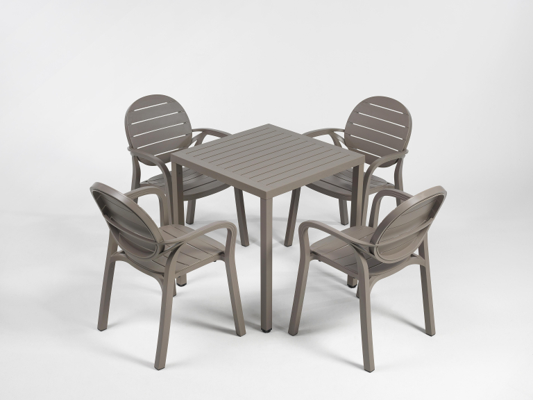 Nardi Cube tuintafel 80x80 Anthracite
