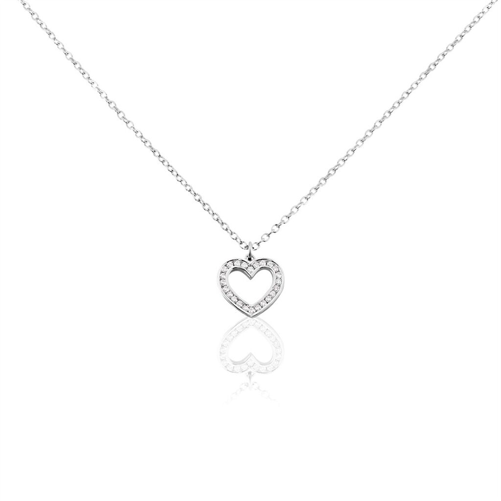 Collier Quintin Argent Oxyde De Zirconium