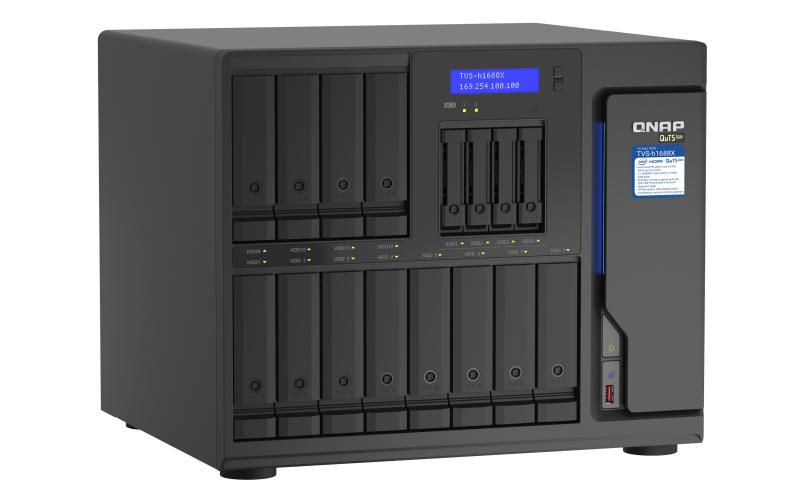 NAS TVS-H1688X-W1250-32G 16 bay<br>NAS mit 16 Laufwerkschächten