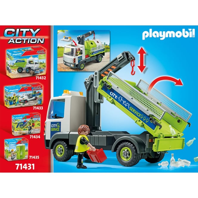 Playmobil® 71431 - Altglas-LKW mit Container - Playmobil® City Action