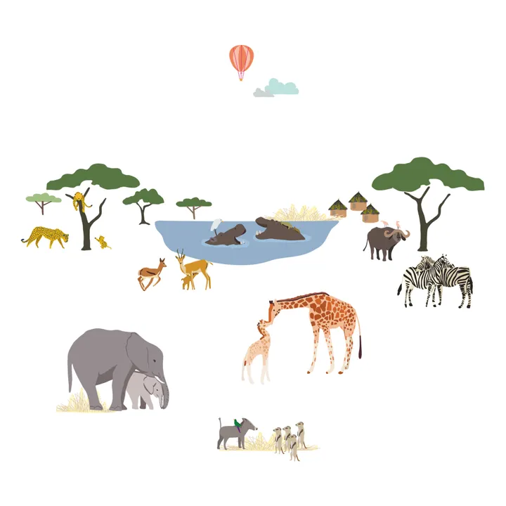 MIMI'lou Sticker easy Safari