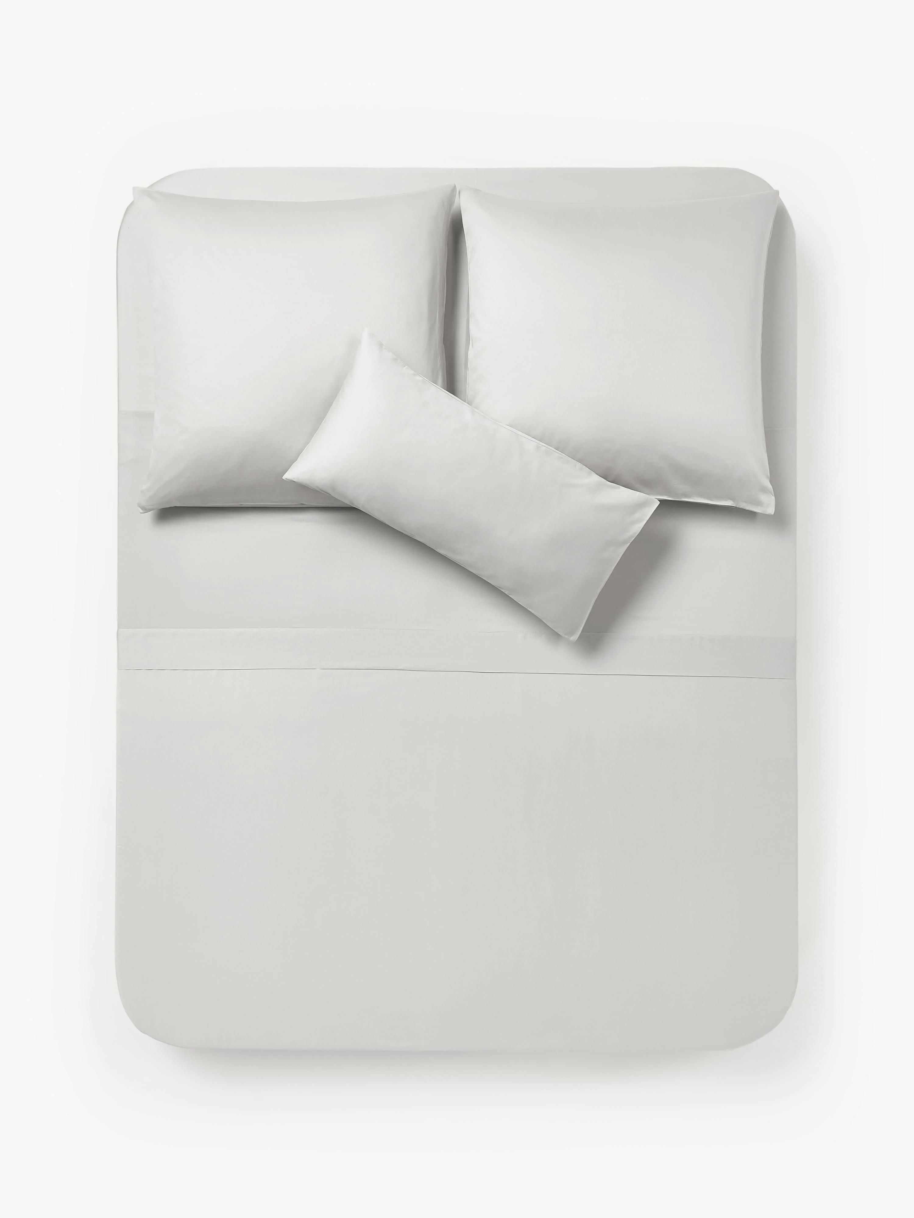 Katoensatijnen laken Comfort