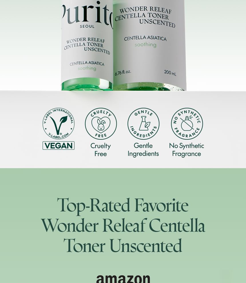 Purito SEOUL - Wonder Releaf Centella Toner ongeparfumeerde mini