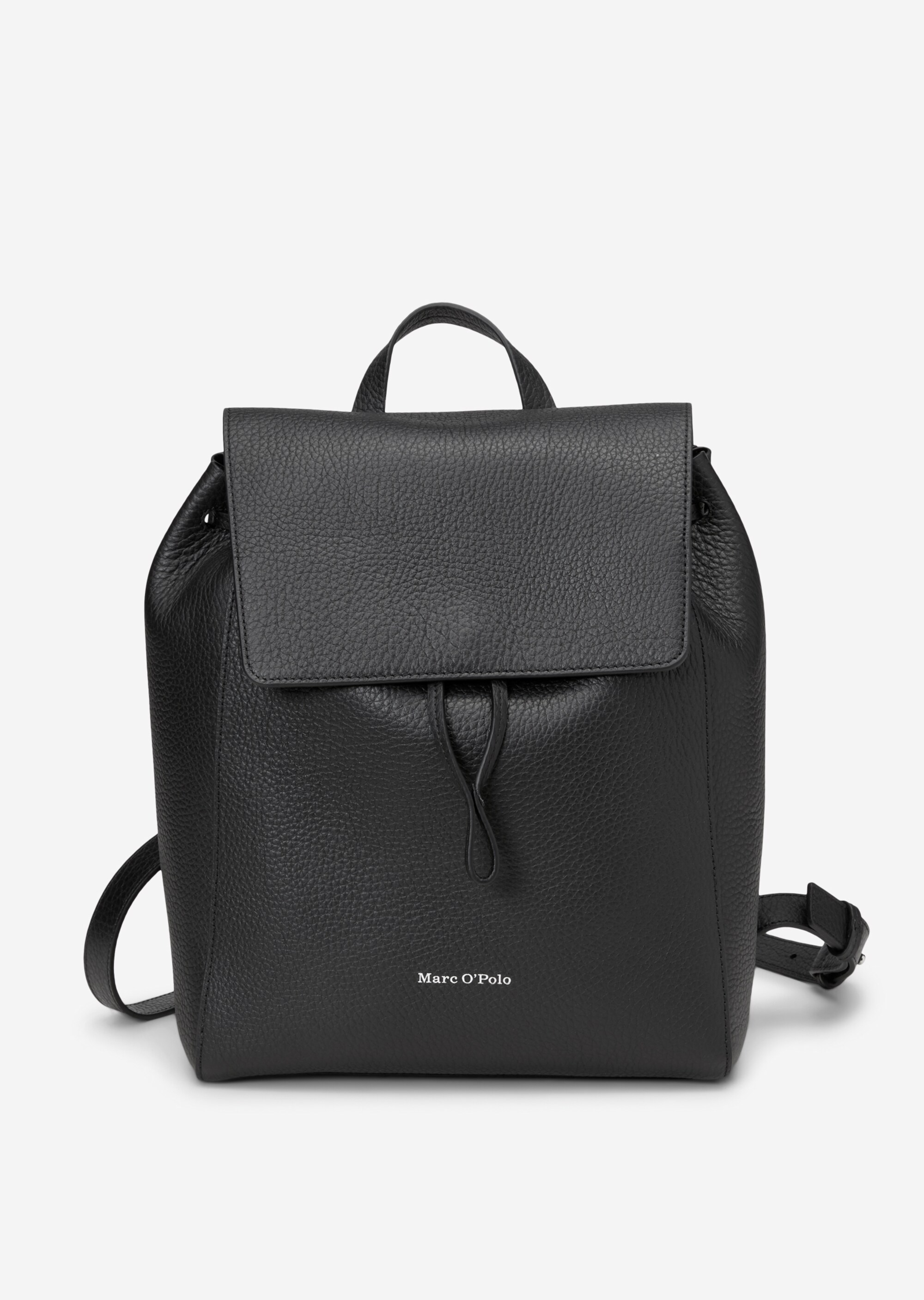 Rucksack aus genarbtem Rindleder