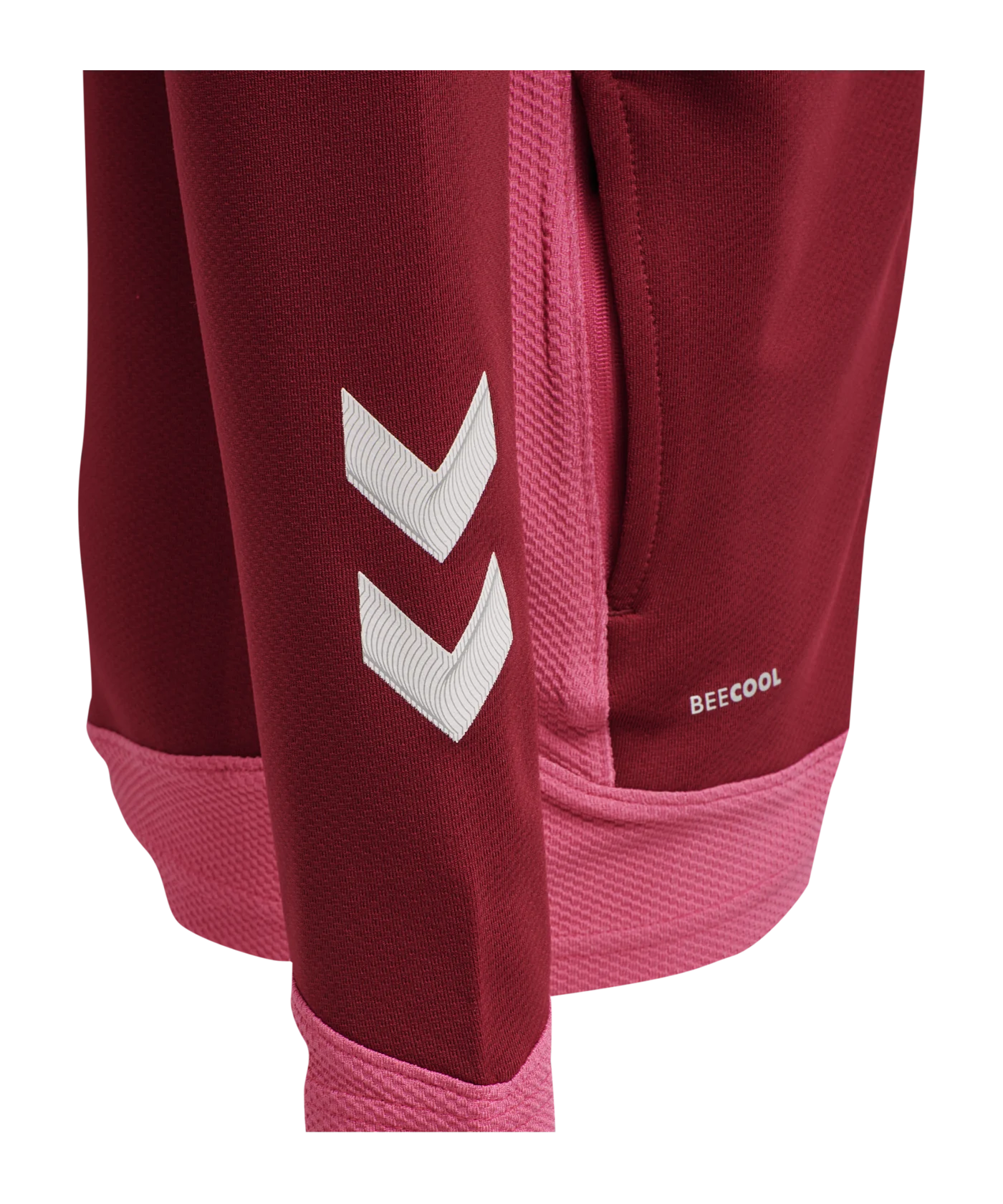 Hummel hmlLEAD Poly Trainingsjacke Kids Rot F3584