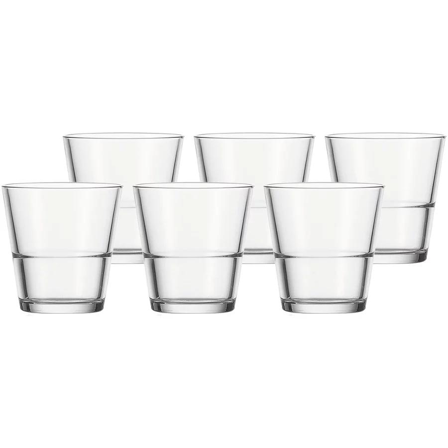 Leonardo Trinkgläser Event 180 ml 6er Set transparent