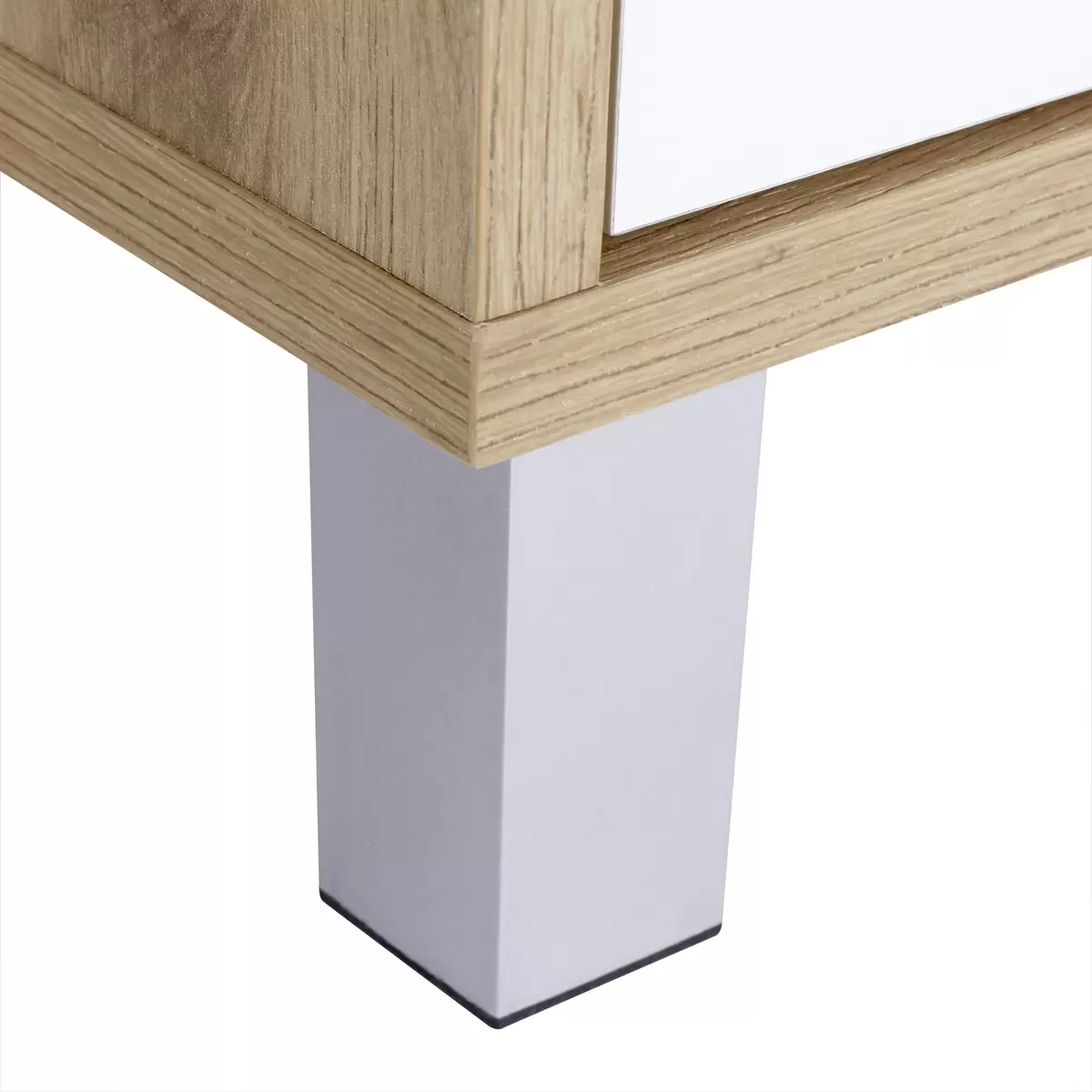 Kommode Box weiss,Eiche