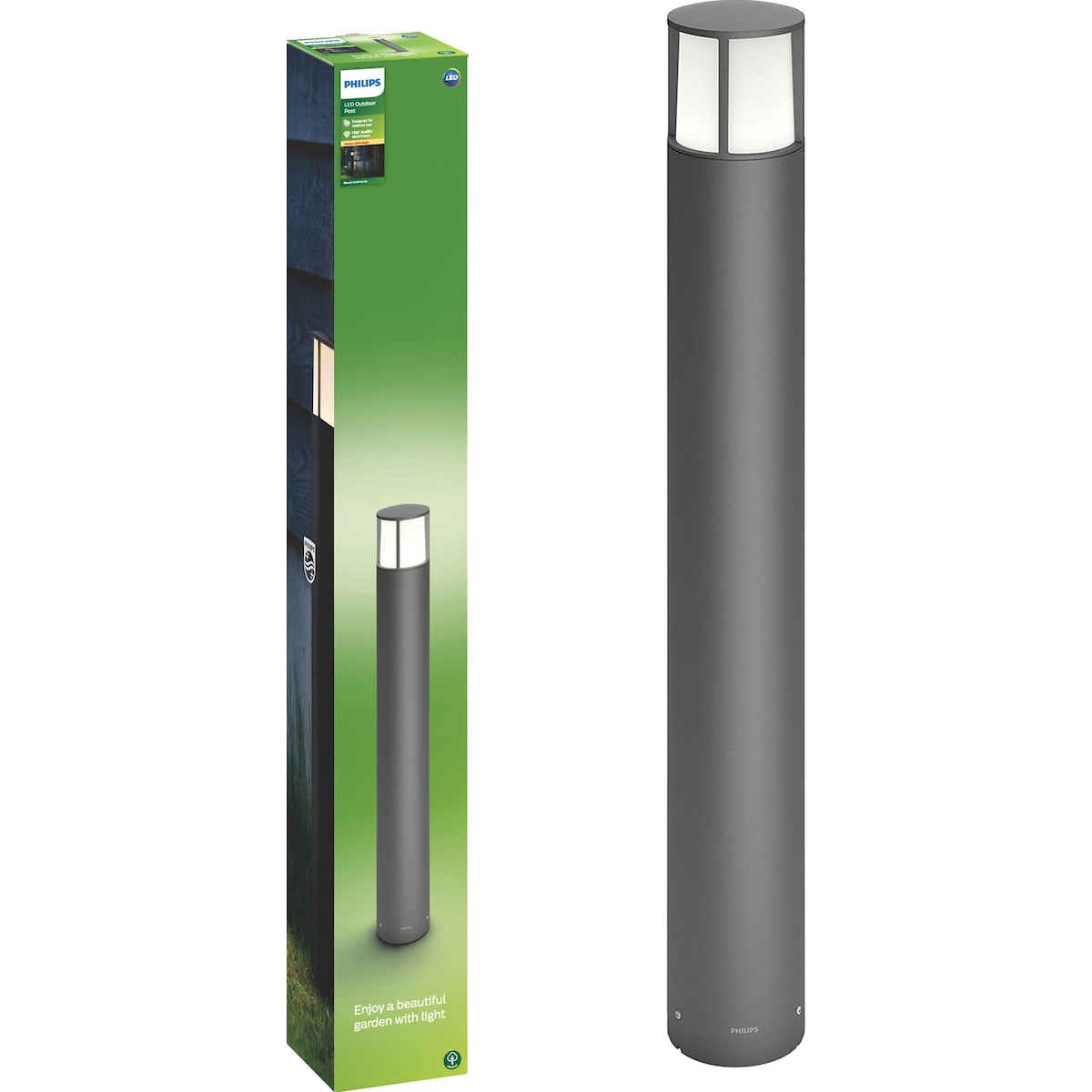 Philips Stock utendørs stolpelampe 5,5W