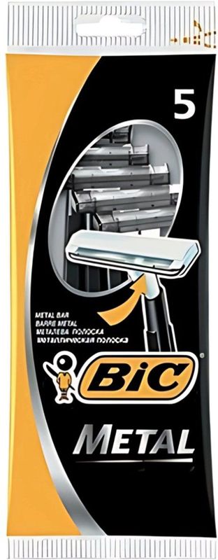 Bic - Scheermesjes - Metaal - Wegwerp - 5 Stuks