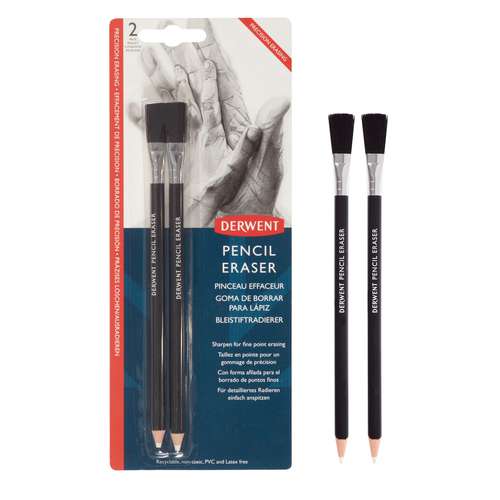 DERWENT Radierstift mit Pinsel