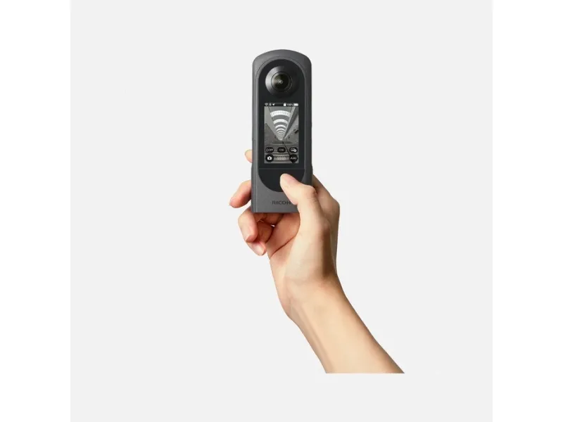 Ricoh THETA X (2023) - 360° Videokamera - 5.7K / 30 fps - 48.0 MP - flash 46 GB - flashkort - Wi-Fi, Bluetooth