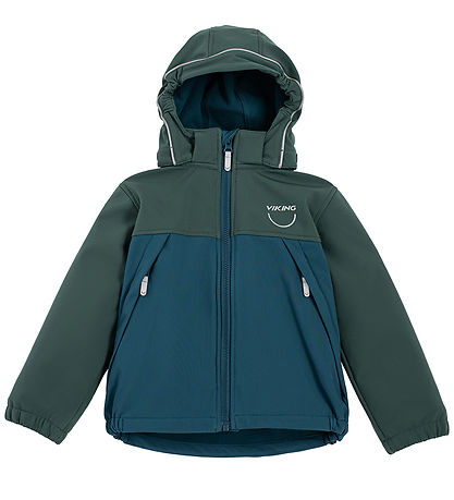 Viking Softshelljacke m. Fleece - Play - Dark Green