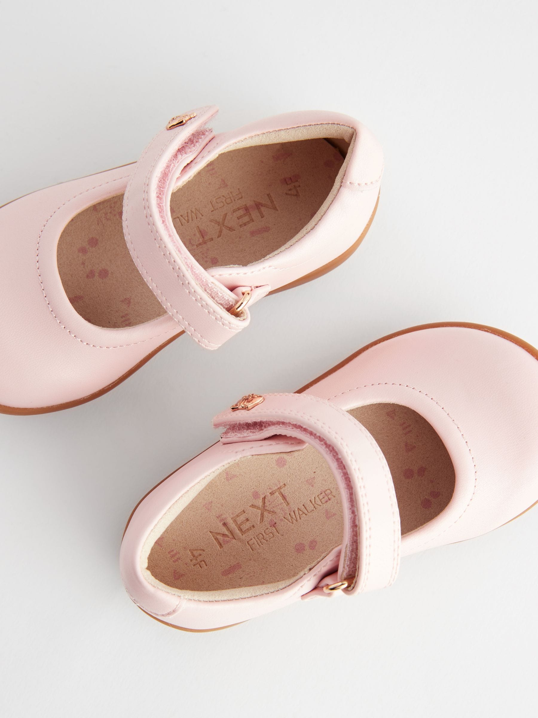 Roze - Mary Jane-schoentjes voor eerste babypasjes