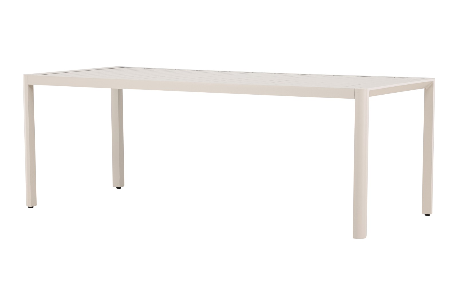 Giardini spisebord Hagebord i beigelakkert aluminium