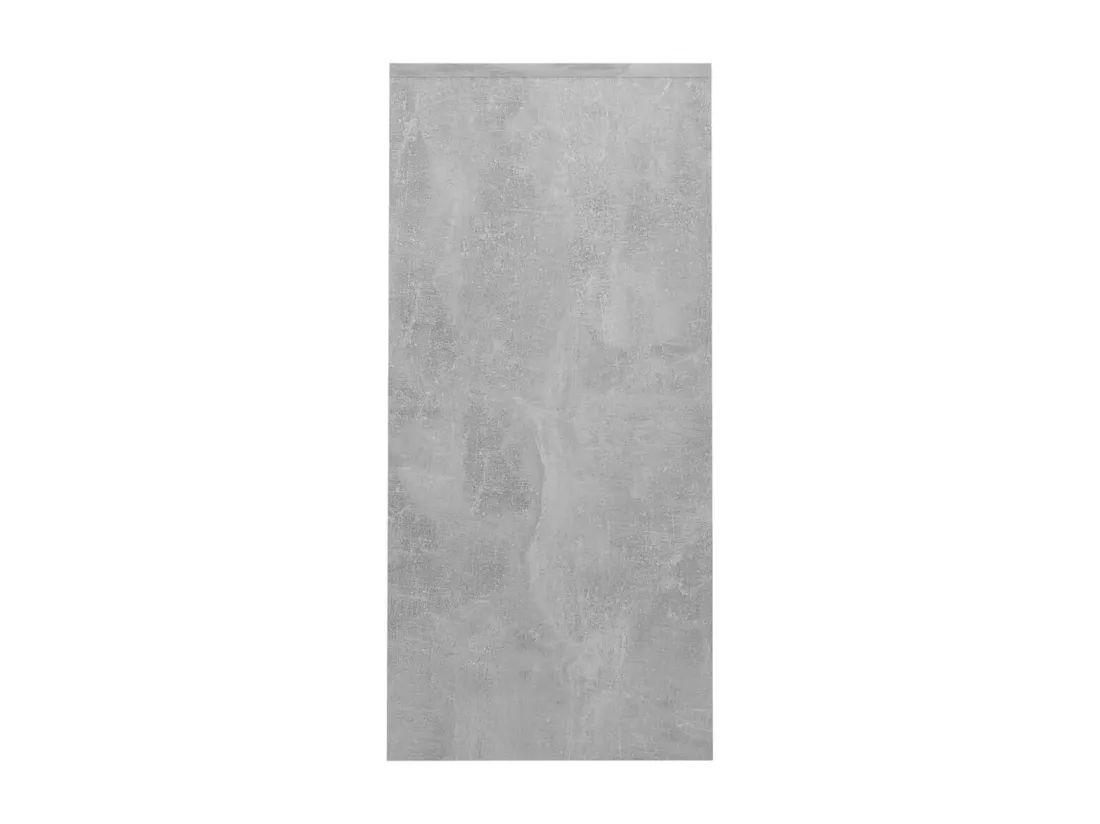 Bureau d'ordinateur portable Gris béton 102,5x35x75cm Aggloméré
