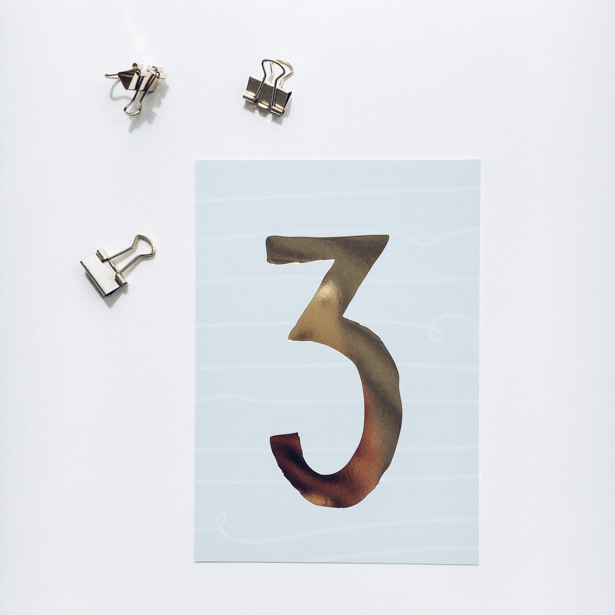 Postkarte „3