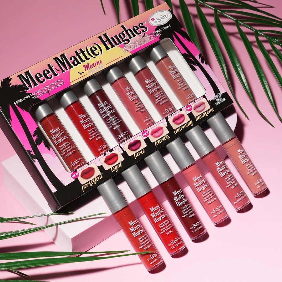 theBalm Meet Matte Hughes Miami Kit 6pcs