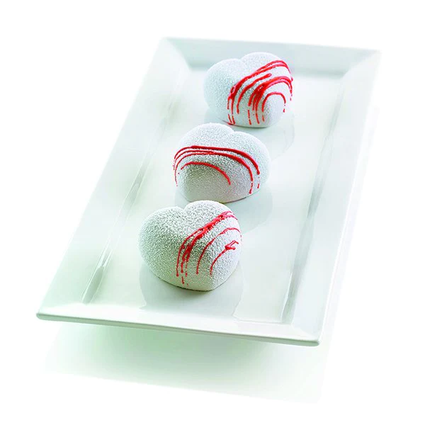 Moule en silicone Cuoricino 8 cœurs Silikomart