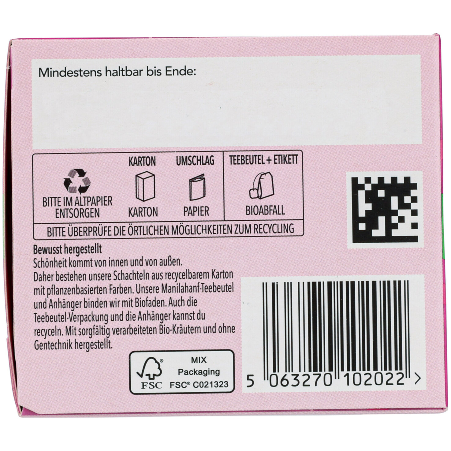 Pukka Bio Morning Berry 20 Teebeutel