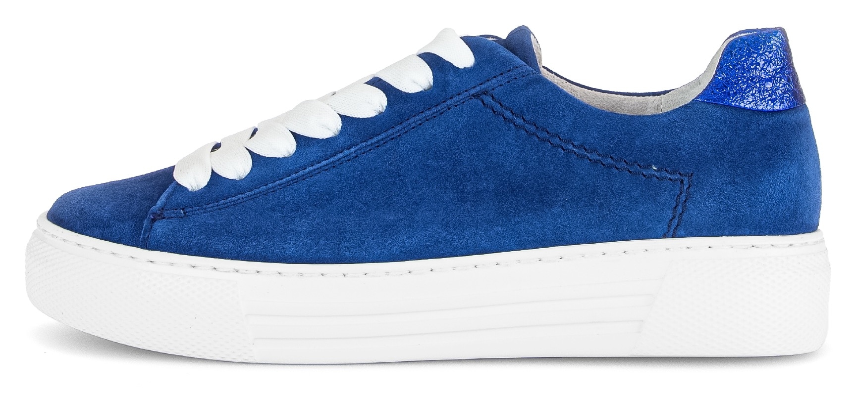 Gabor Plateausneaker »FLORENZ«  , Freizeitschuh, Halbschuh, Schnürschuh mit dezenten Ziernähten