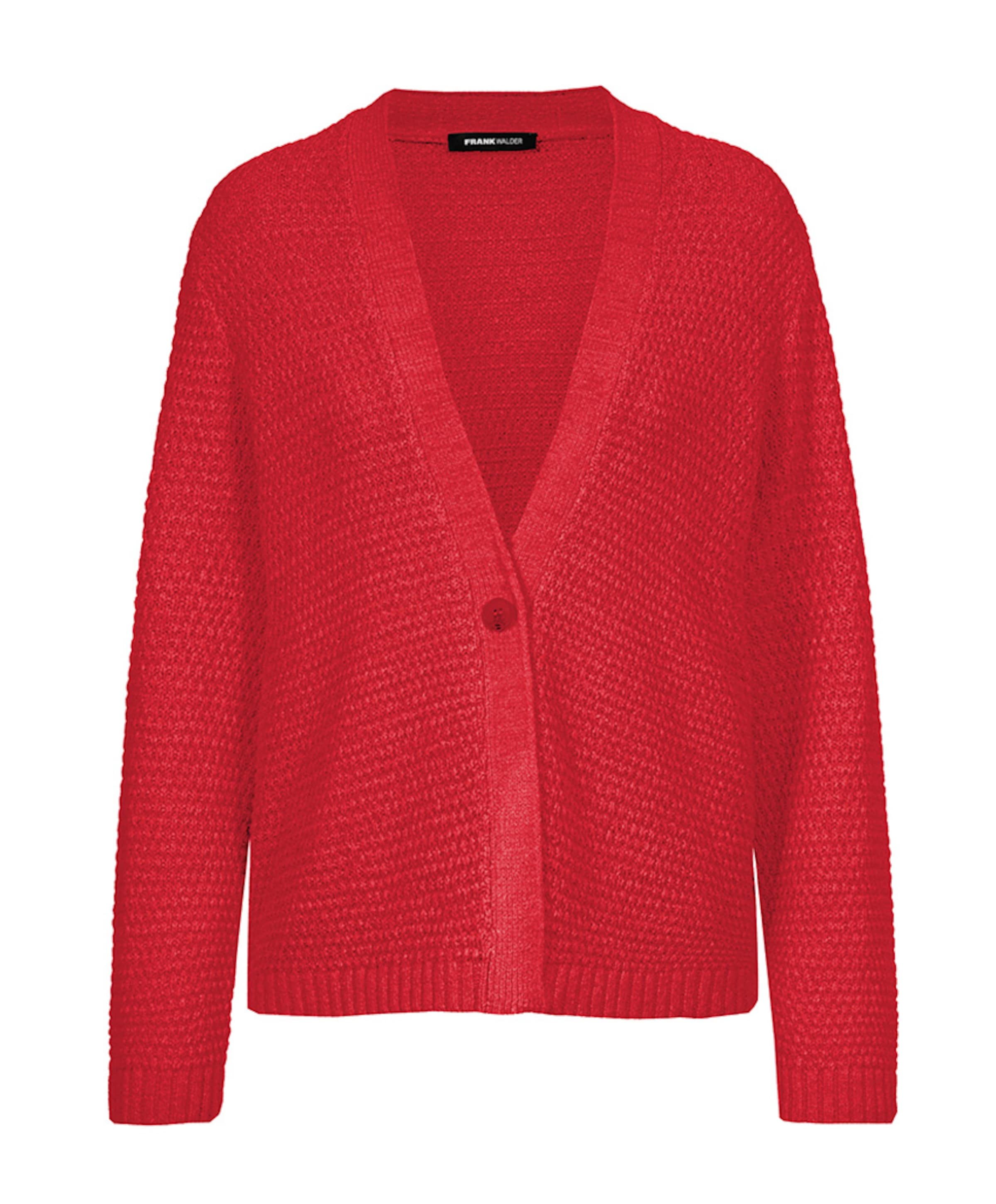 Frank Walder Dames vest rood