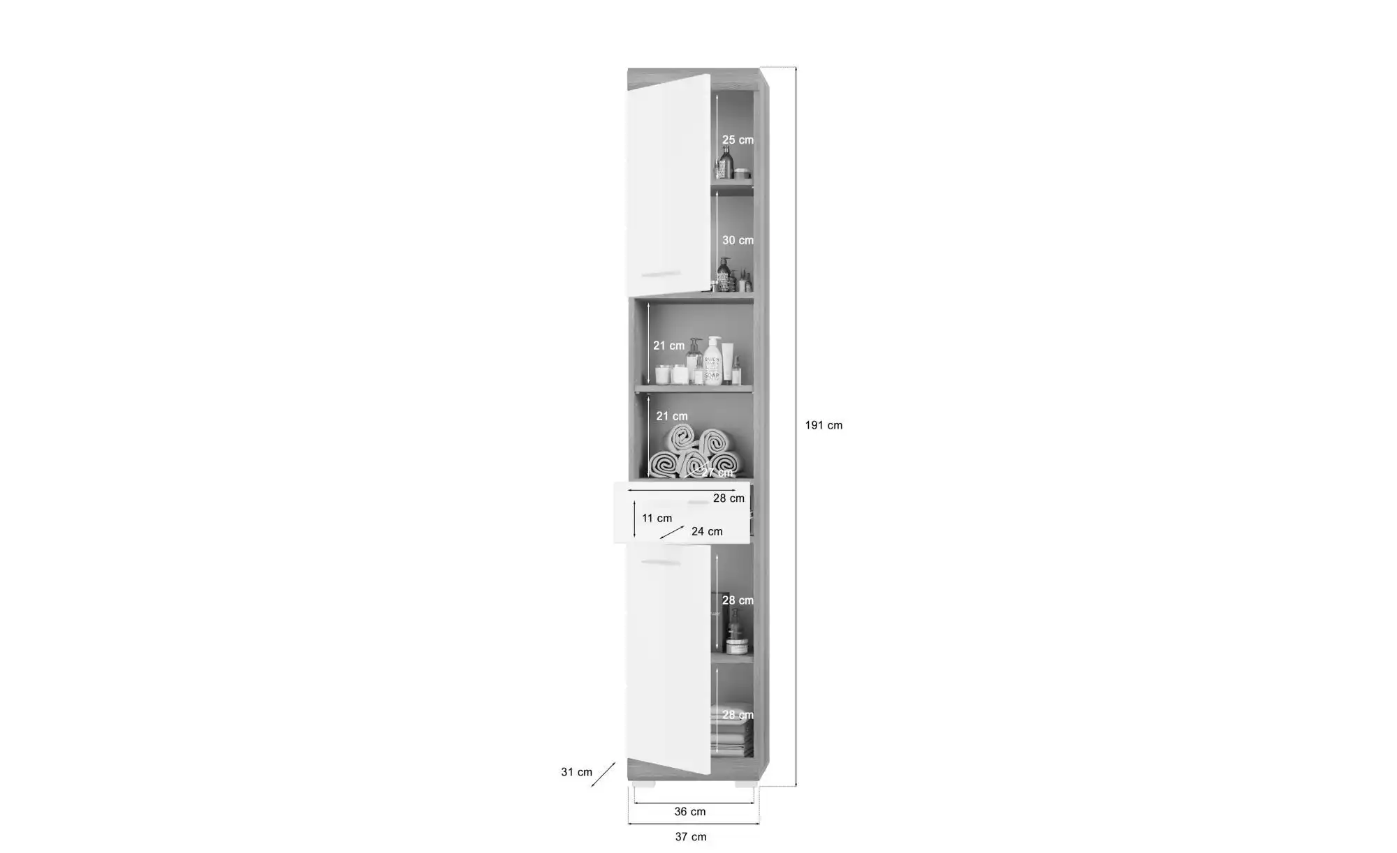 Hochschrank