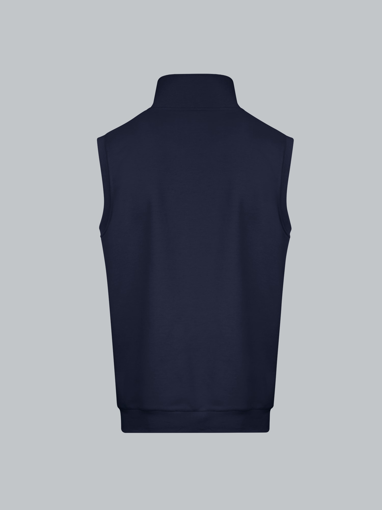 Weste aus bequemem Sweat-Material Navy