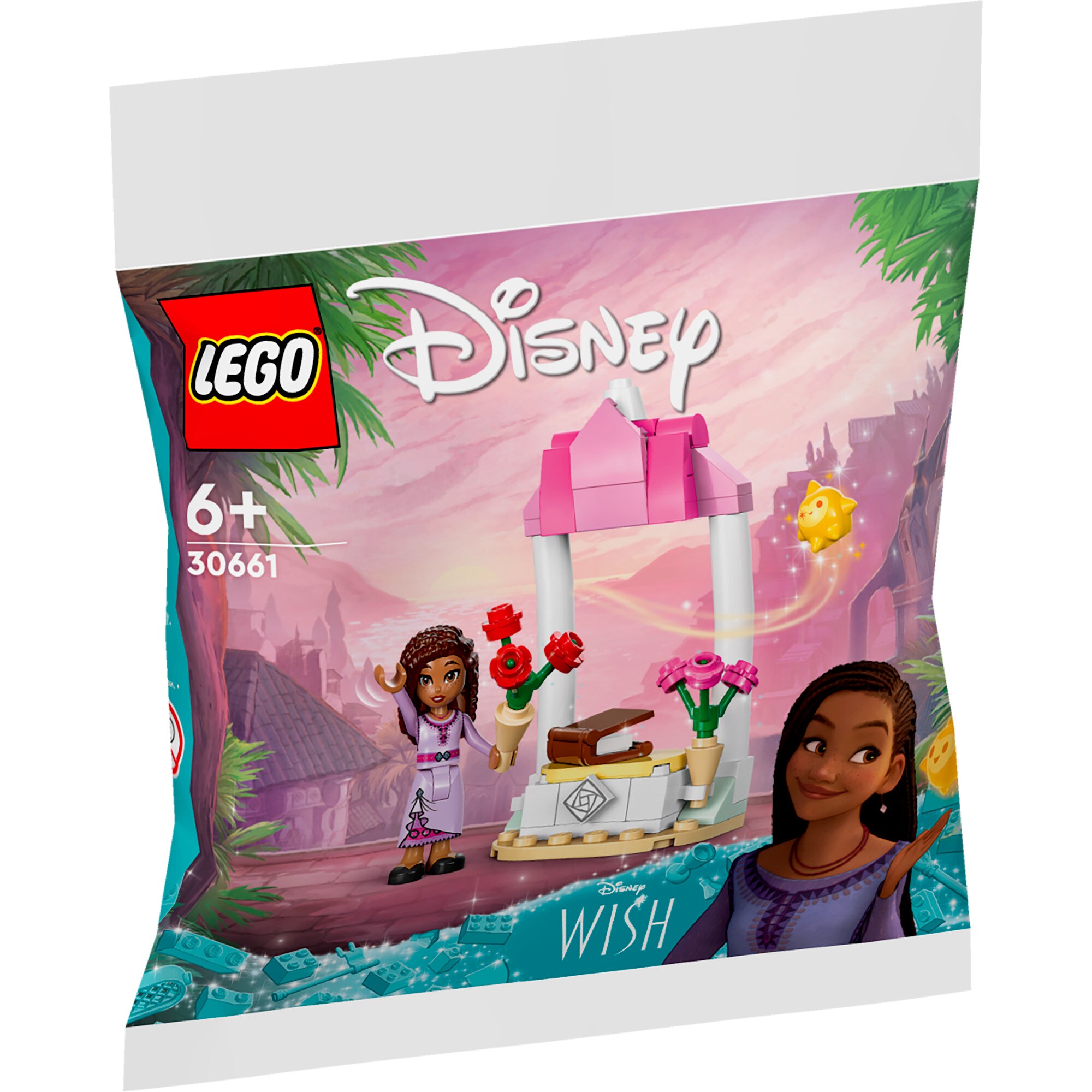 LEGO Konstruktionsspielzeug Disney Princess Ashas Begrüßungsstand
