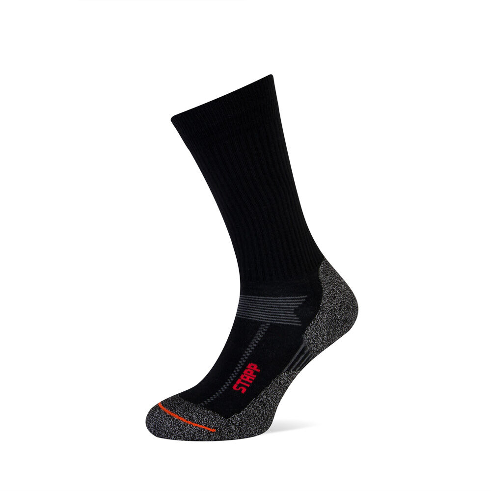 Stapp Boston Thermo - werksokken - Zwart - 35-38