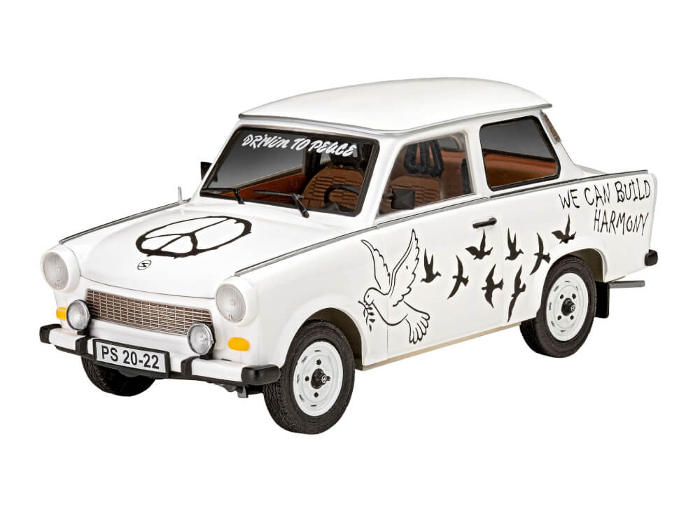 Model Set Trabant 601S Builder's Choice, Revell Modellbausatz mit Basiszubehör