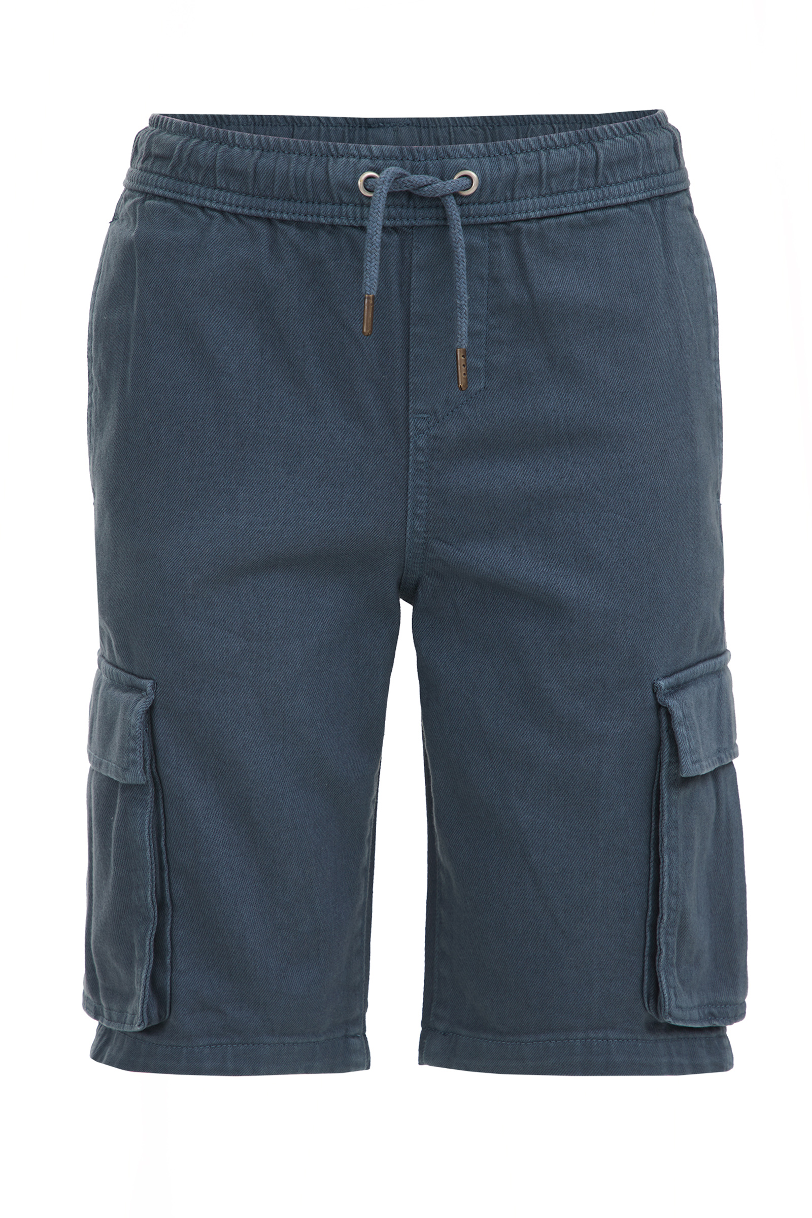 Jongens short met cargozakken Blue Ridge Grijsblauw