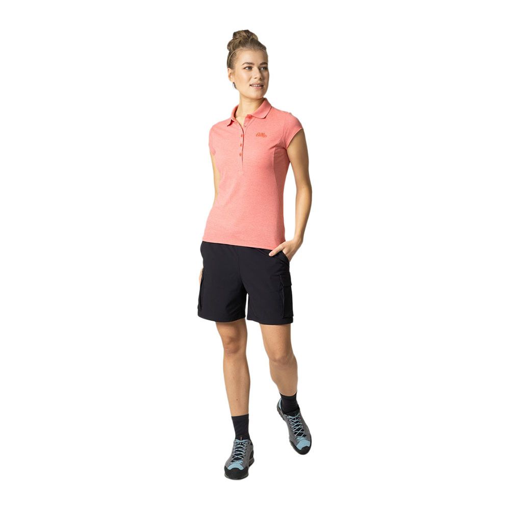 Odlo KUMANO - Polo Femme cayenne melange
