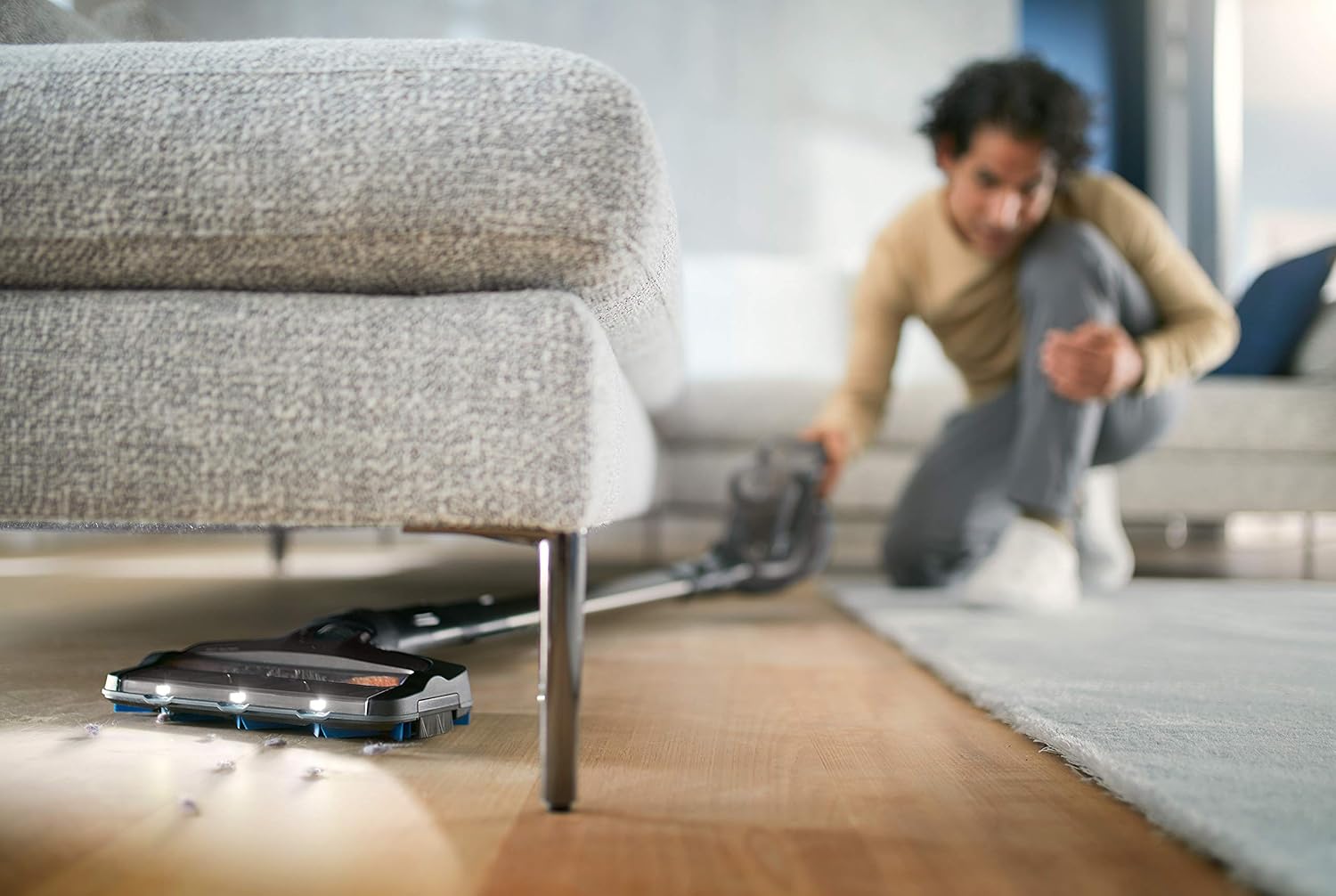 Philips Series 8000 Aqua Plus Kabelloser Staubsauger – Staubsauger, Wischer und Handstaubsauger mit 360-Grad-Saugdüse, bis zu 80 Minuten Laufzeit (XC8347/01)